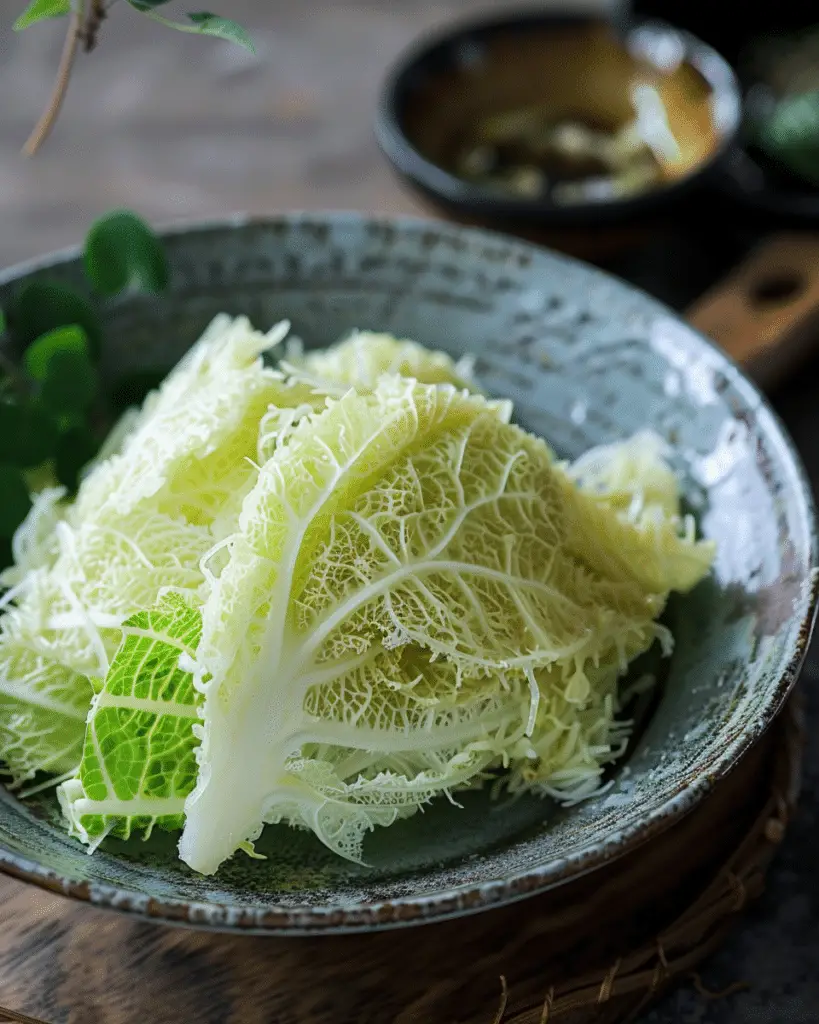 Izakaya Salted Cabbage (Yamitsuki Shio Cabbage)