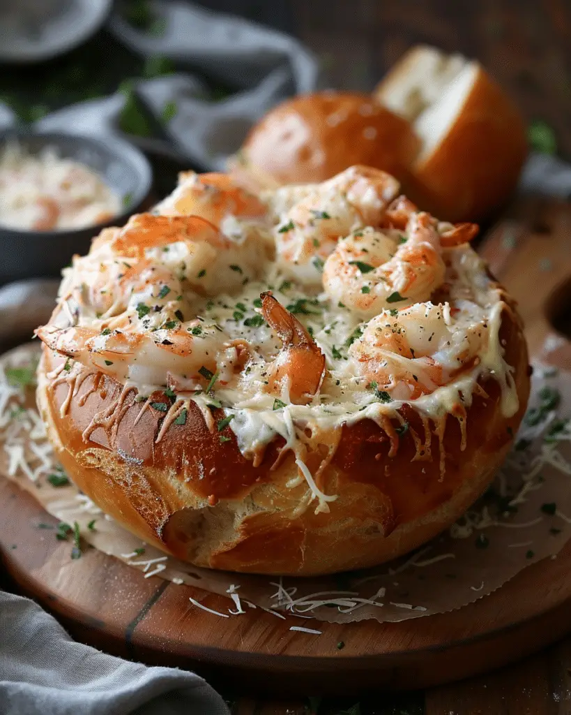 Best Stuffed Seafood Bread Bowl