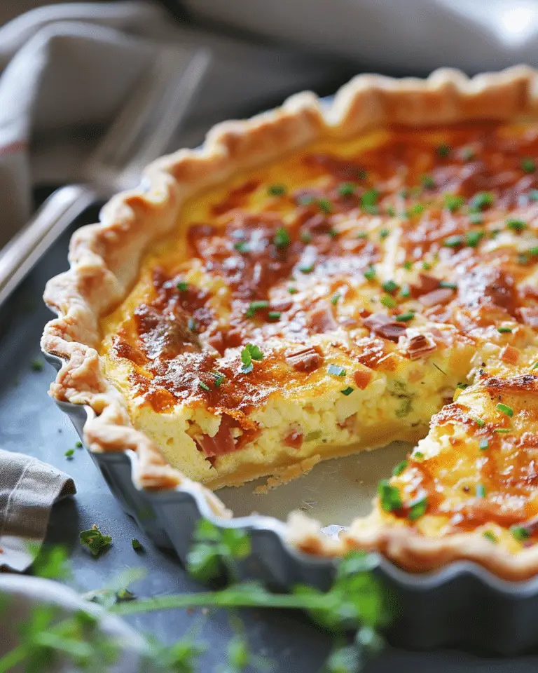 Irresistible Quiche Lorraine: Perfectly Delight