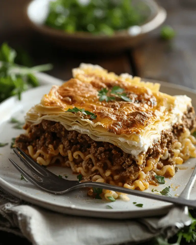 Greek Pastitsio