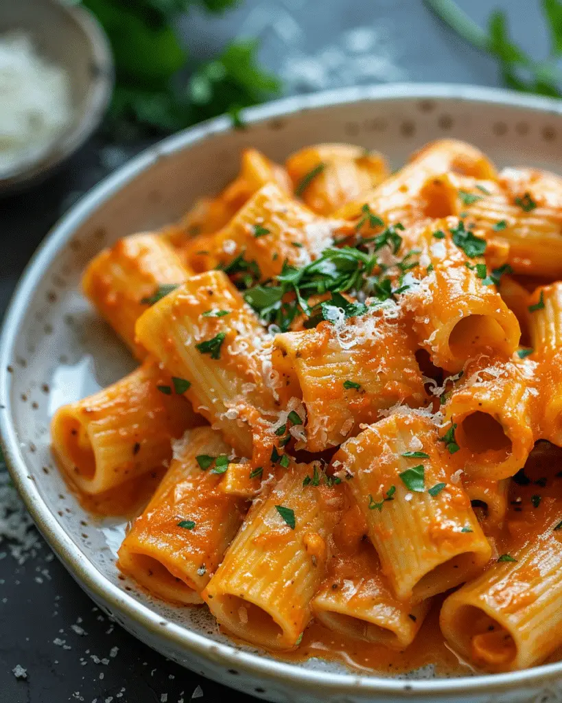 Vegan Sauce with Rigatoni