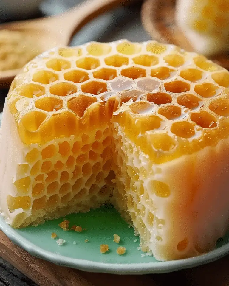 Steamed Vietnamese Honeycomb Cake