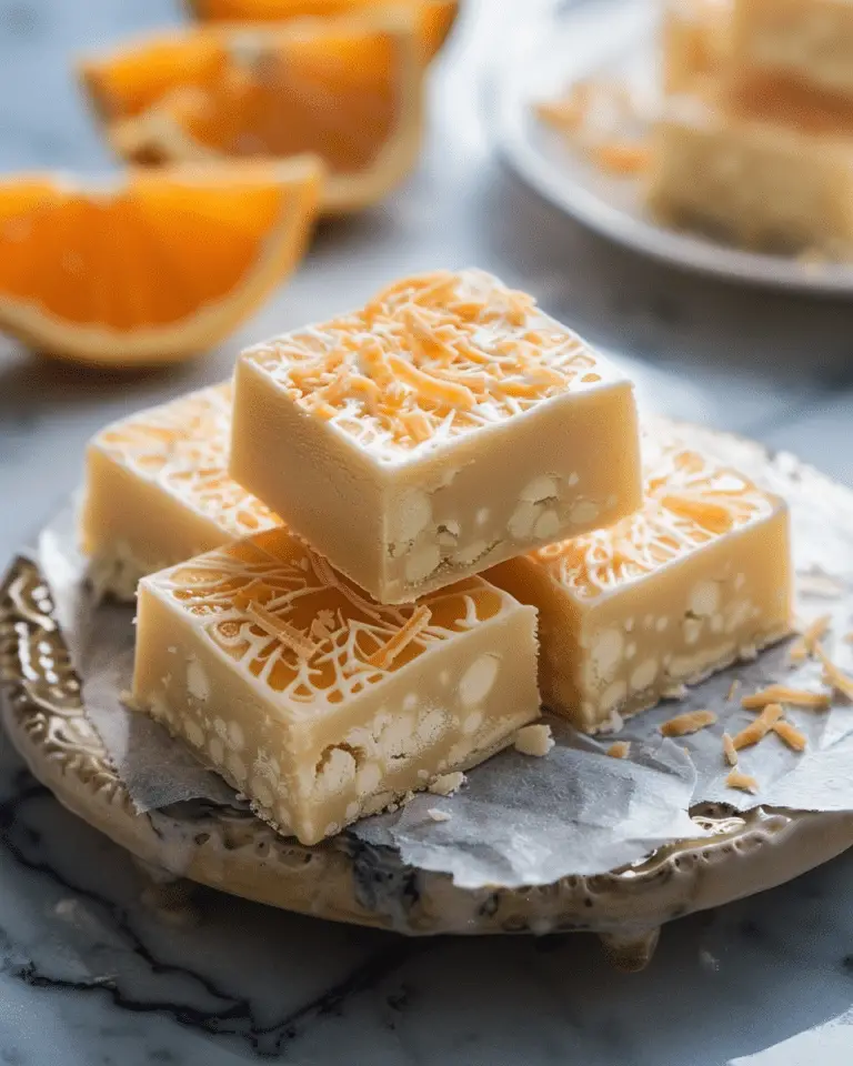 Orange Creamsicle Fudge