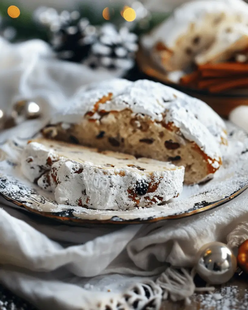 German Nut Stollen (Nussstollen)