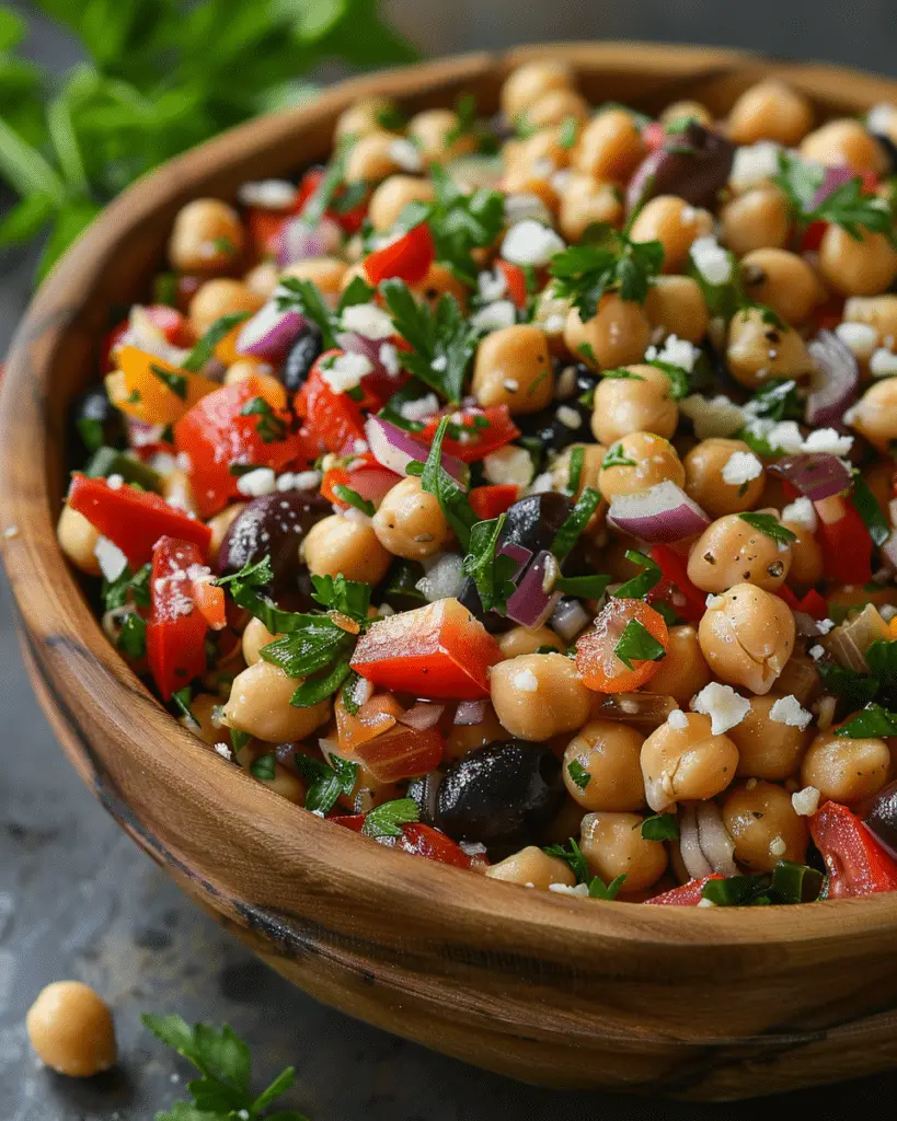 Antipasto Chickpea Salad