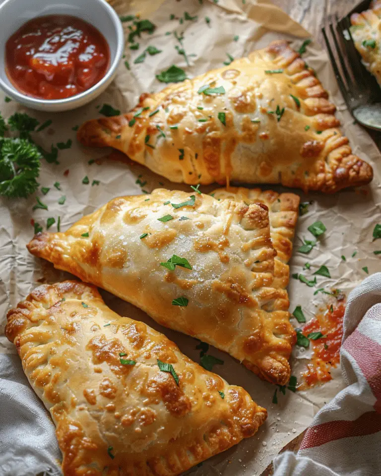 Cheesy Pizza Pockets