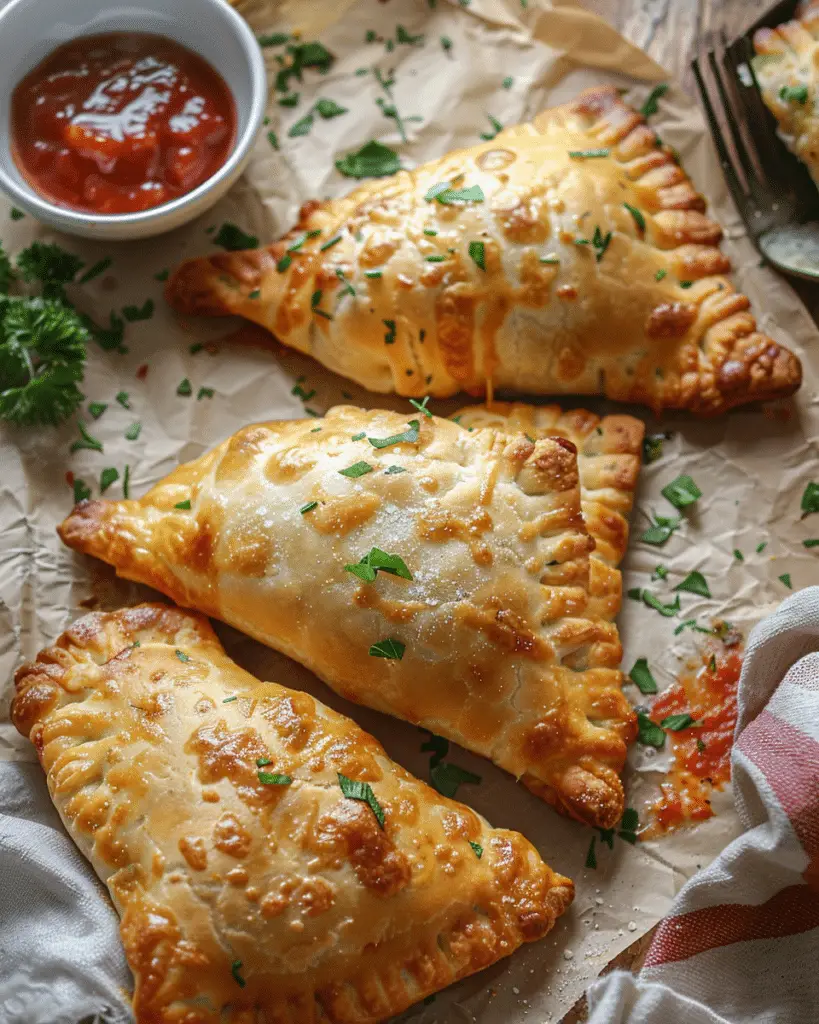 Cheesy Pizza Pockets