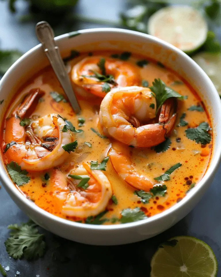 Easy Thai Shrimp Soup