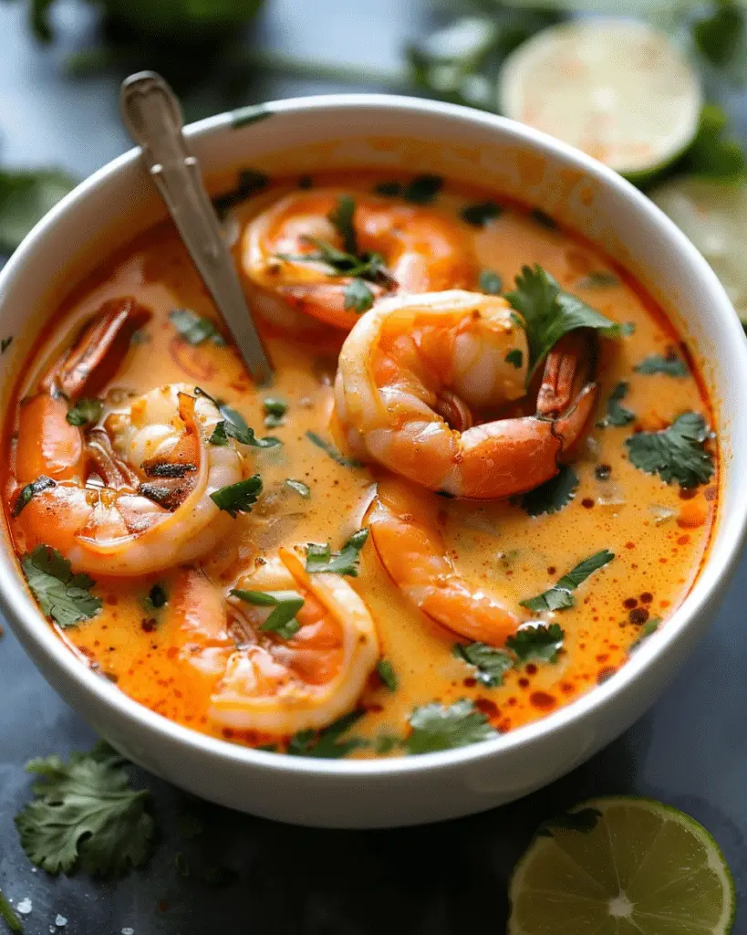 Easy Thai Shrimp Soup