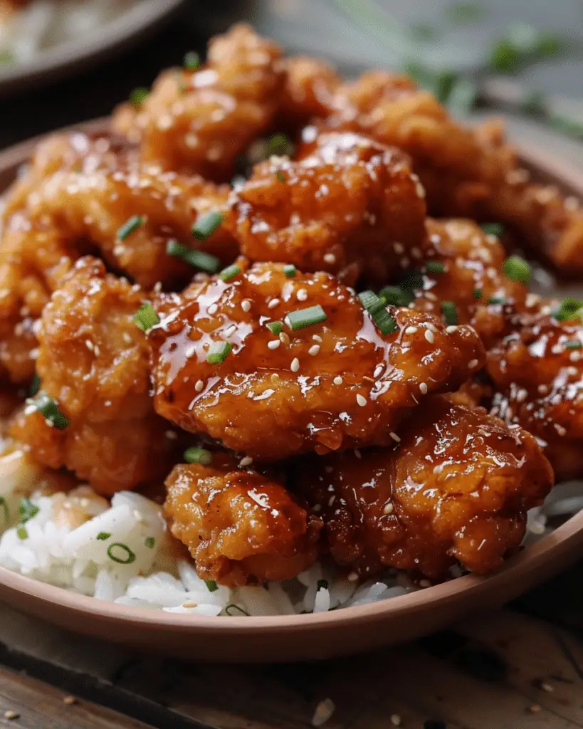 Honey Garlic Crispy Chicken — Quick and Easy