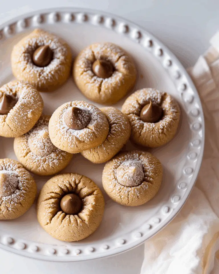 Classic Peanut Butter Blossoms