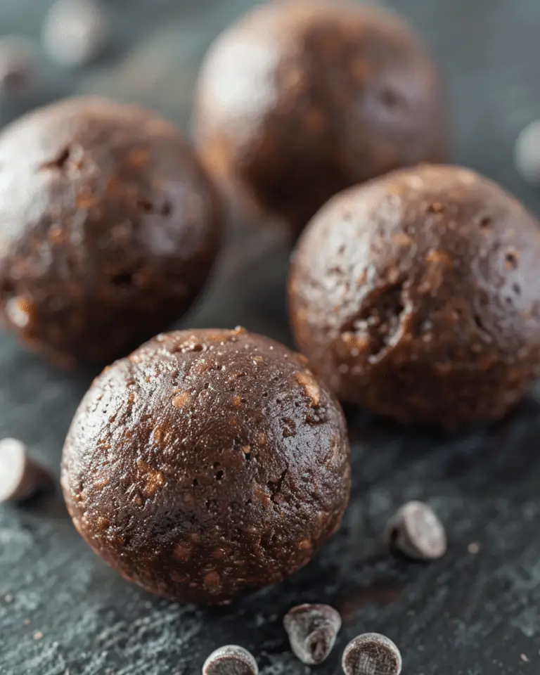 Brownie Protein Balls