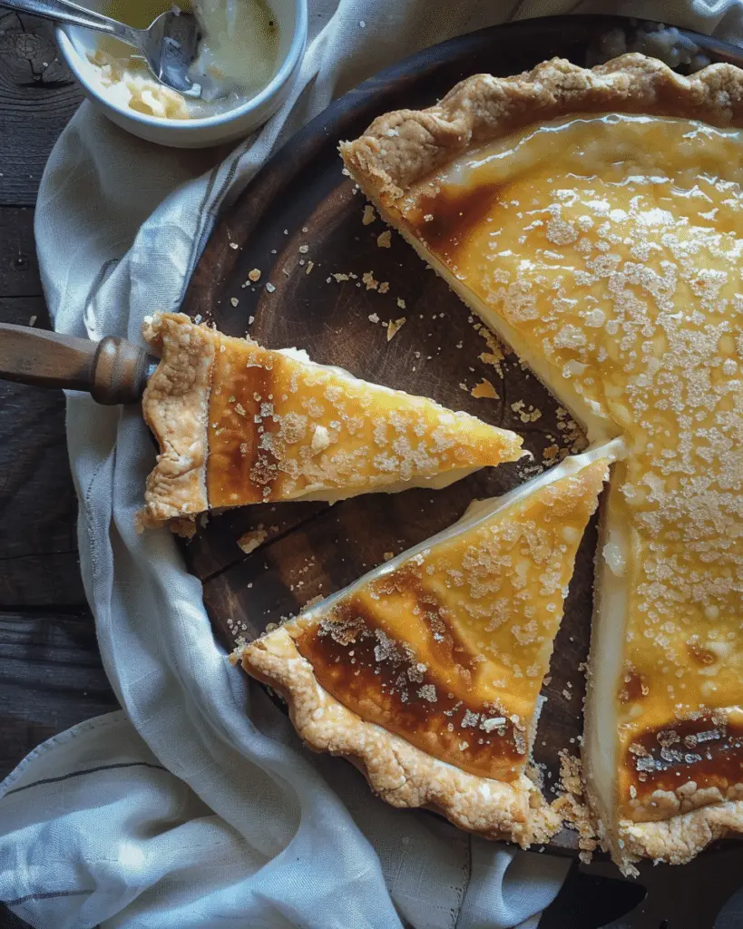 Melopita: Greek Honey & Cheese Pie