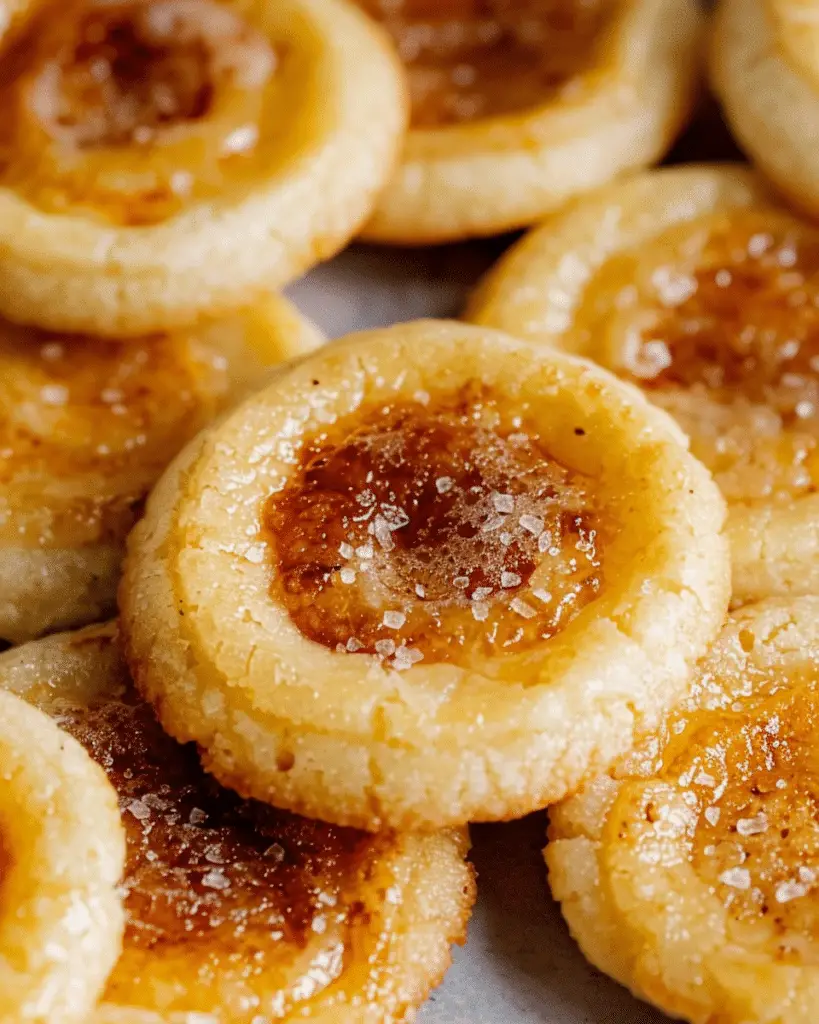 Crème Brûlée Cookies