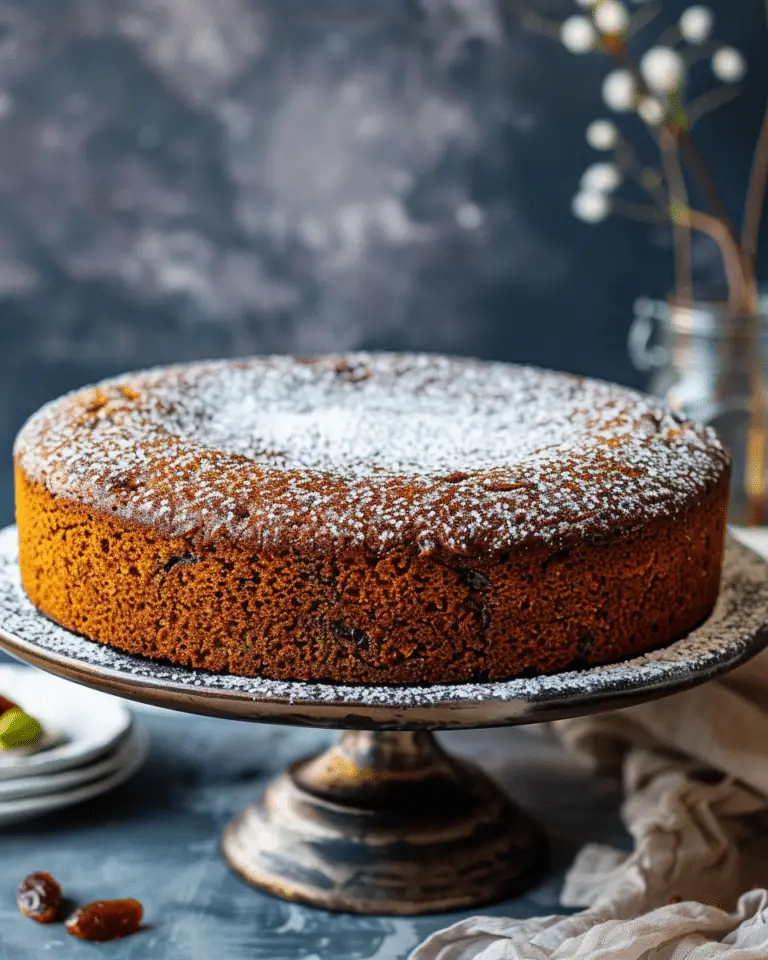 Moist Persian Date Cake with a Rich Cinnamon and Cardamom Spice