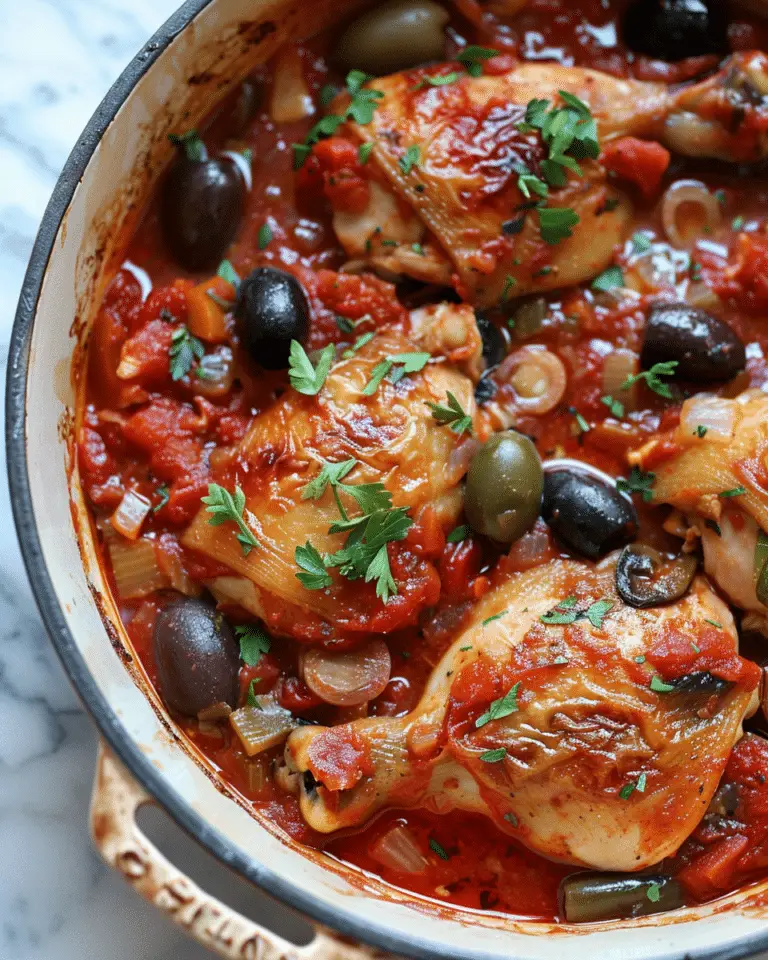 Chicken Cacciatore (Italian Chicken Stew)