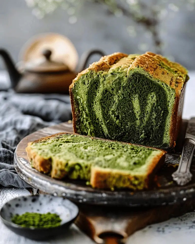 Matcha Pound Cake