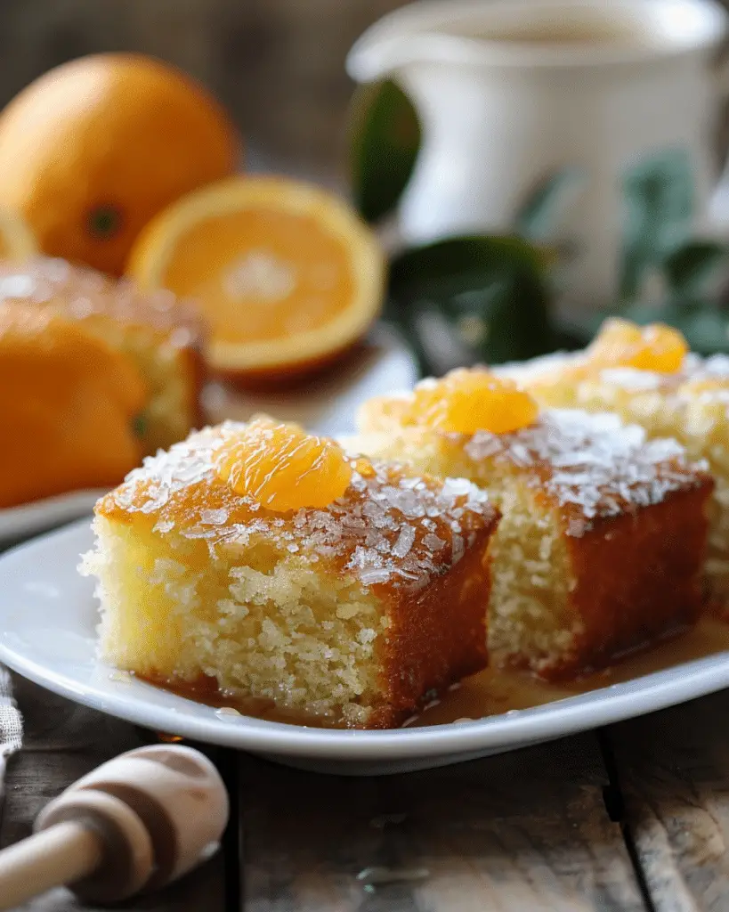 Best Orange Ginger Honey Cakes
