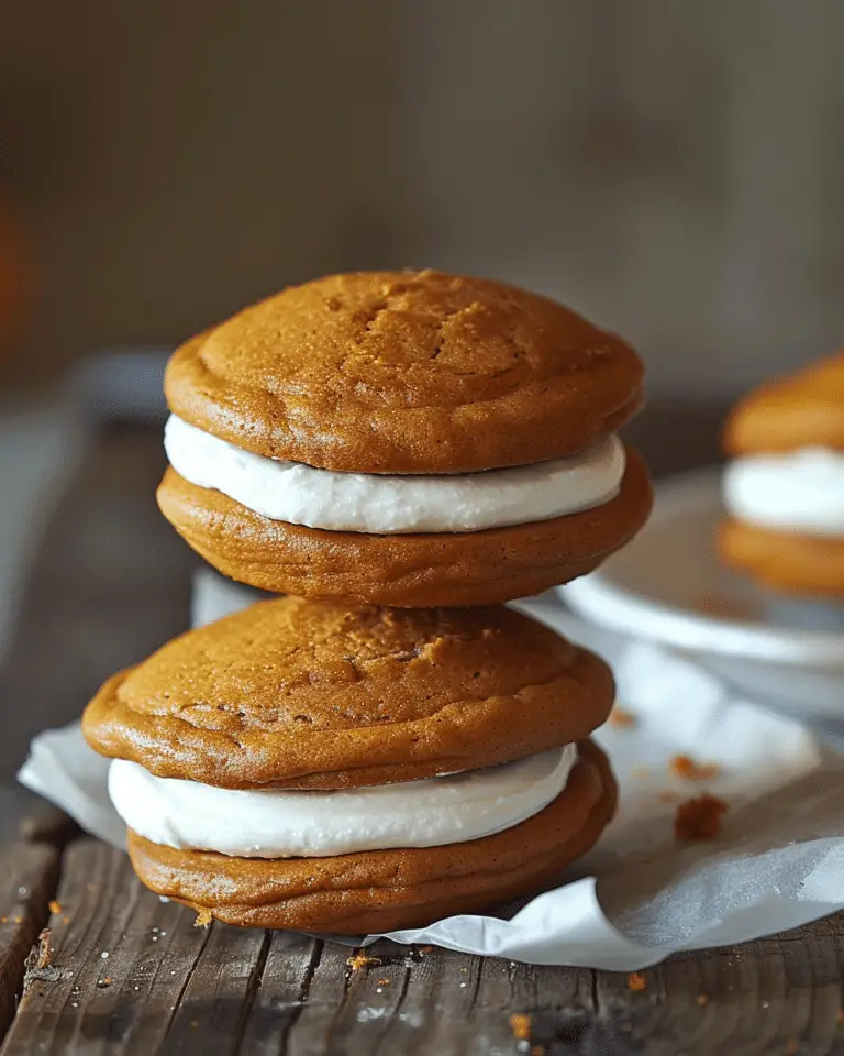 Pumpkin Whoopie Pies