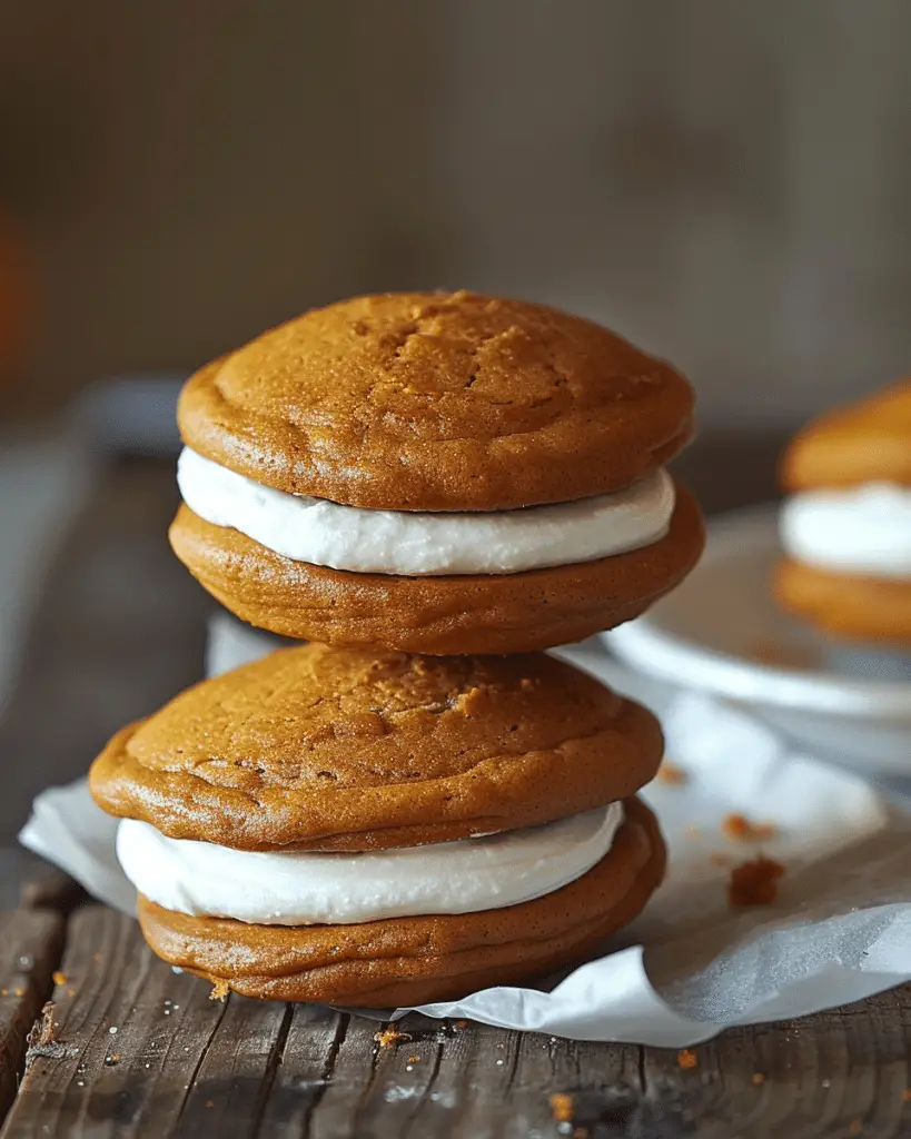 Pumpkin Whoopie Pies