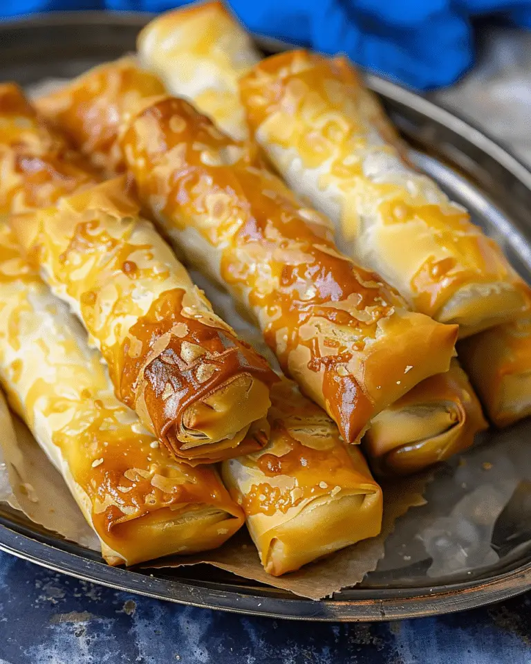 Sigara Böreği (Turkish Cheese Rolls)