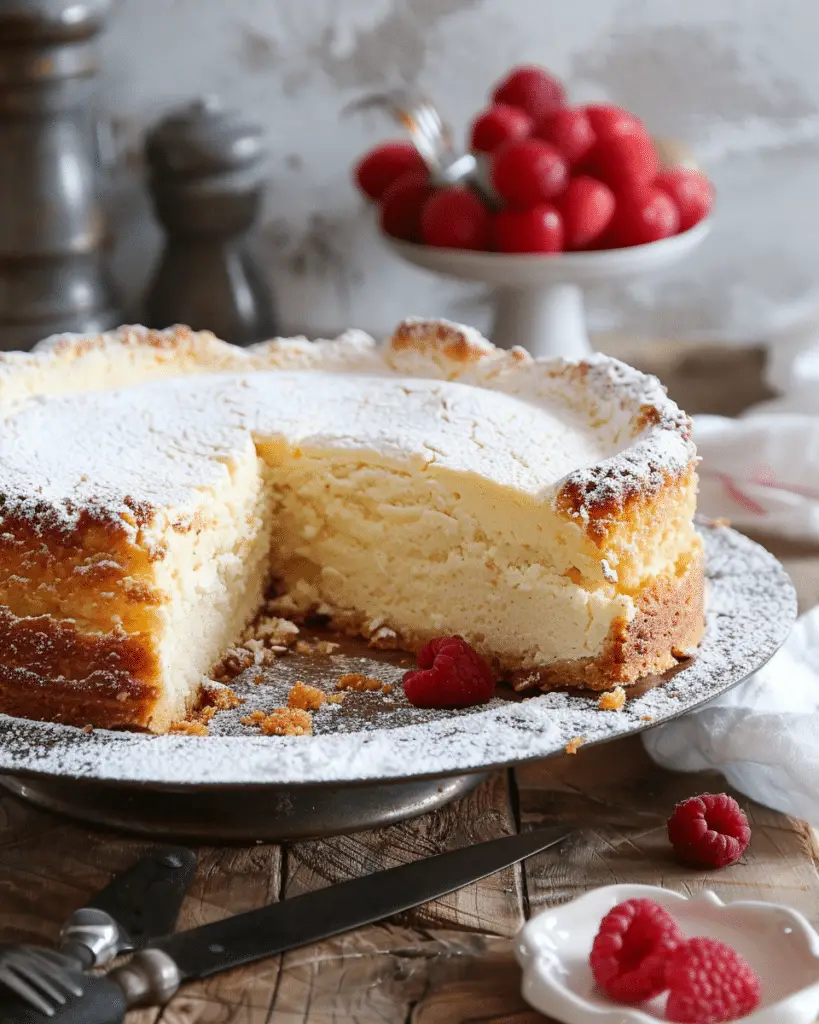 Traditional Käsekuchen (German Cheesecake)