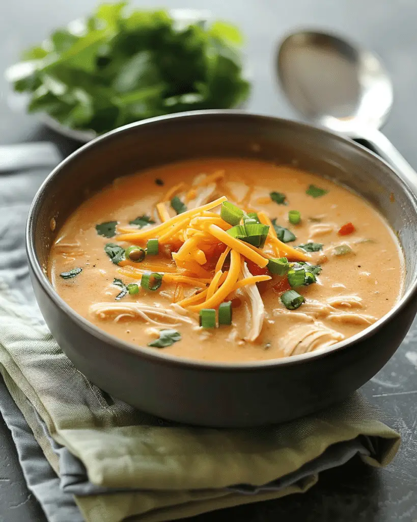 Creamy Chicken Enchilada Soup