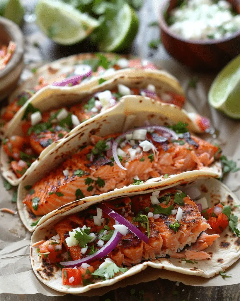Amazing Salmon Tacos for a Delicious Taco Night Delight