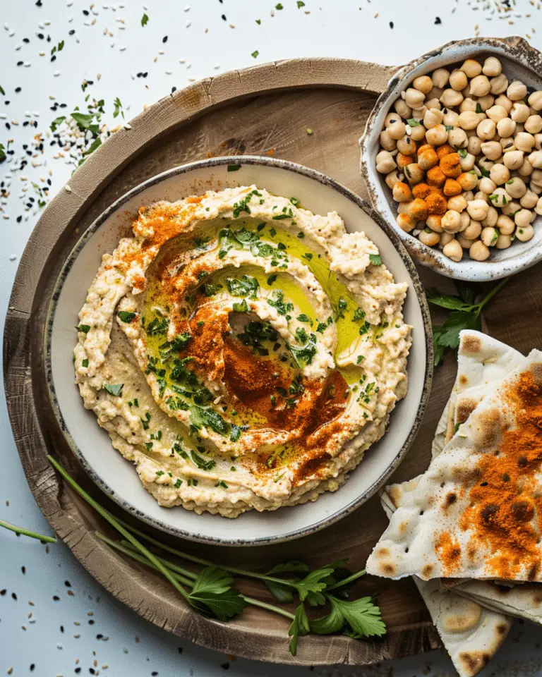 A Trio of Hummus
