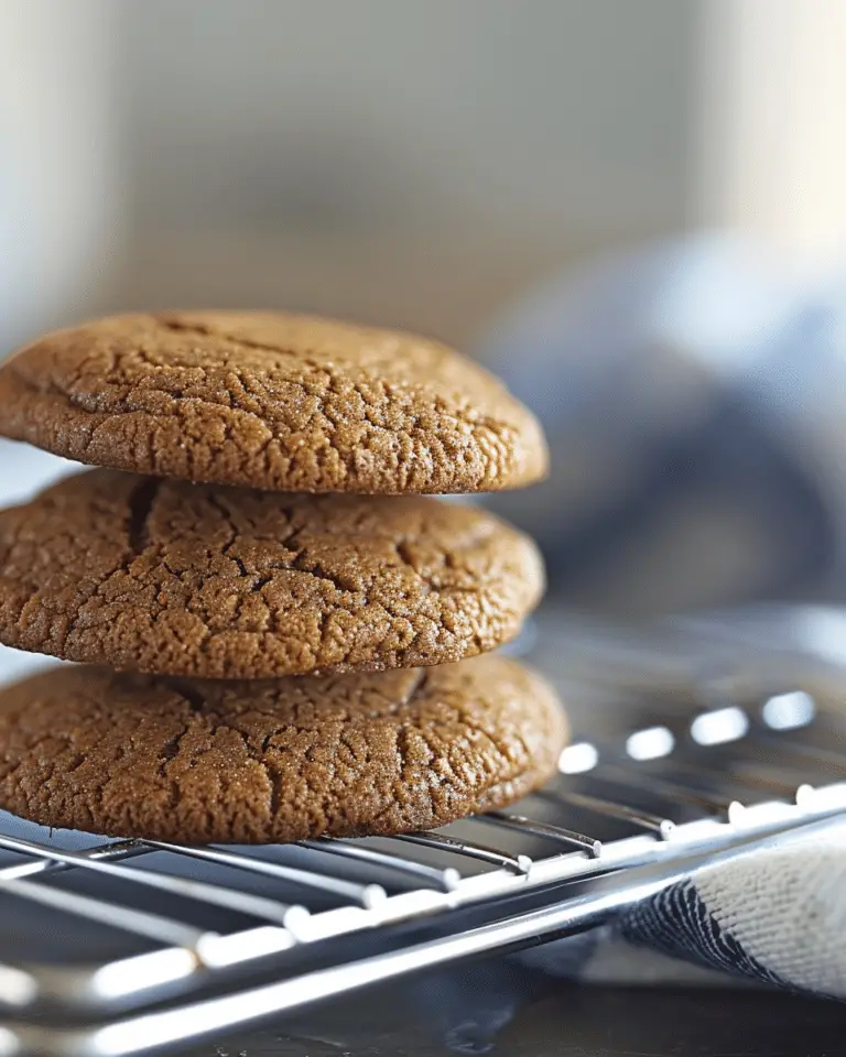 Soft Ginger Cookies