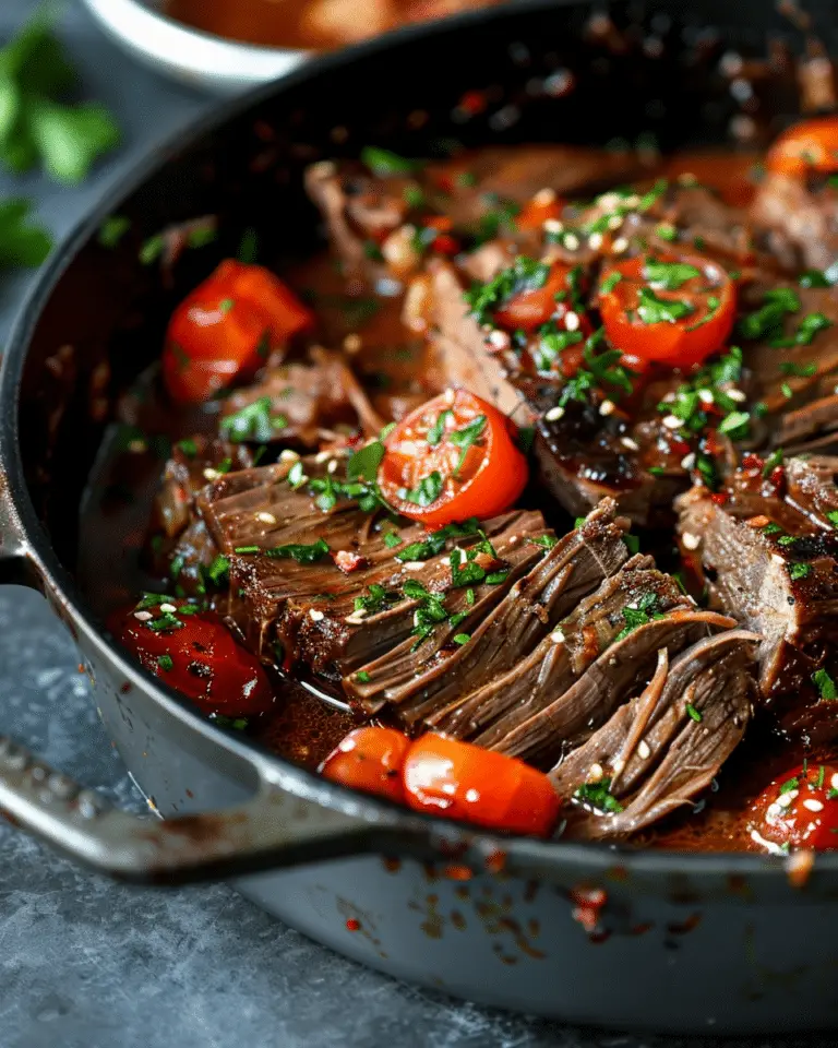 Korean Style Pot Roast