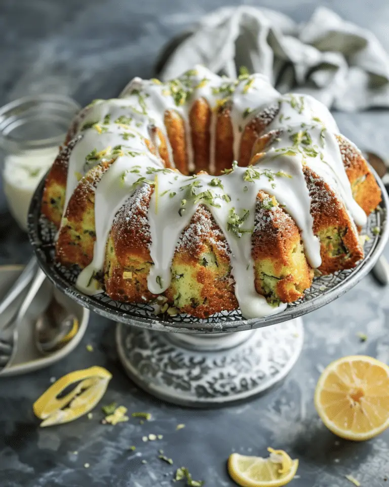 Lemon Zucchini Cake