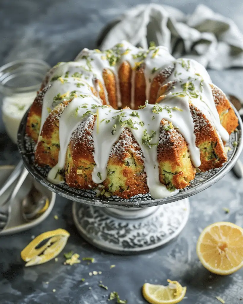 Lemon Zucchini Cake