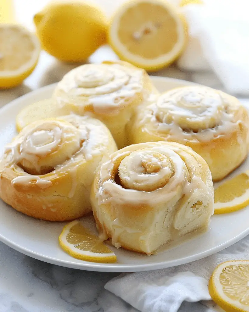 Lemon Sweet Rolls