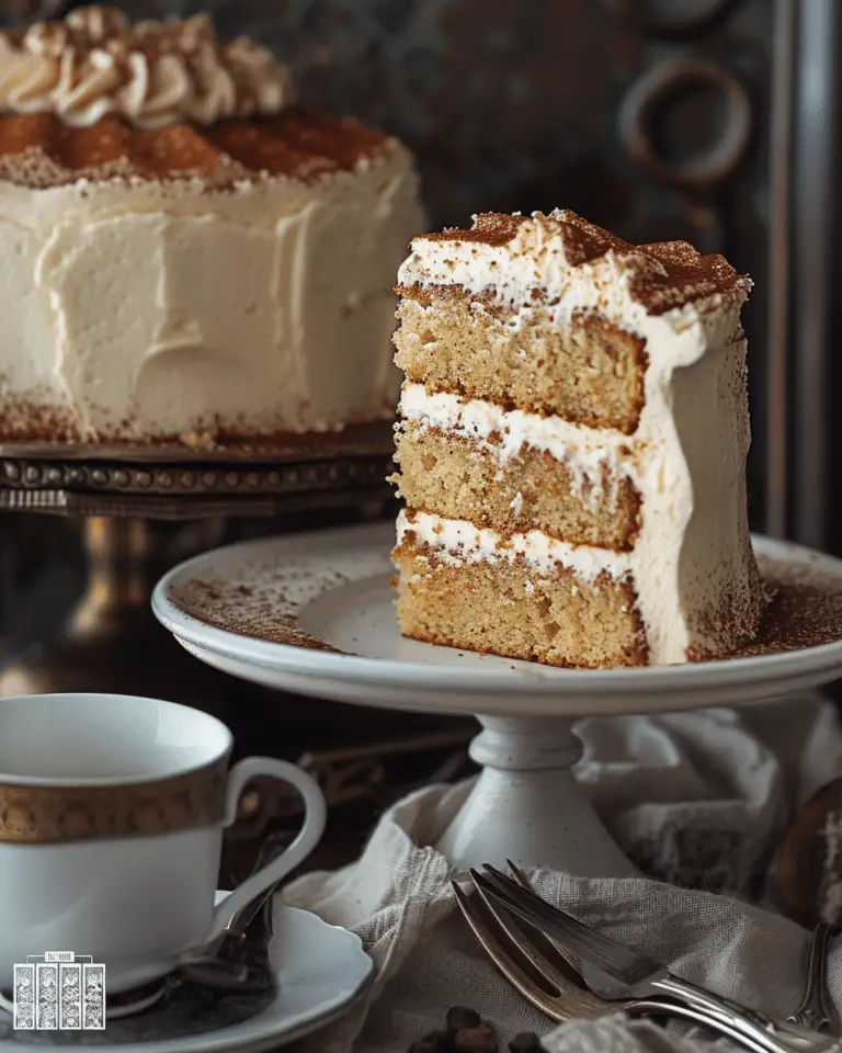 Brown Sugar Chai Cake