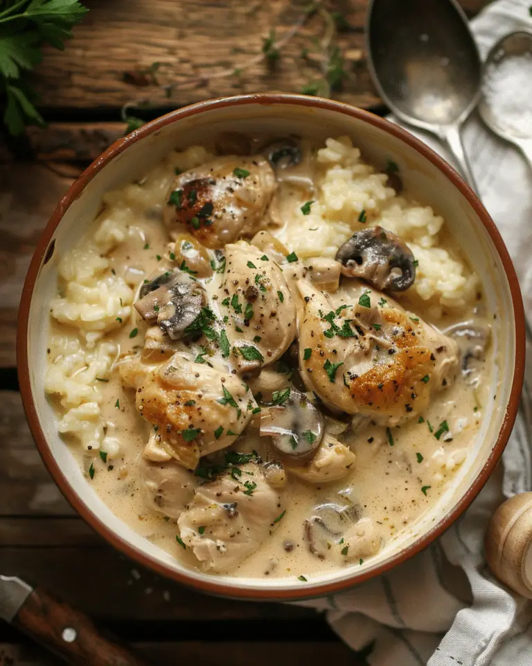Chicken Fricassee (Quick French Chicken Stew)