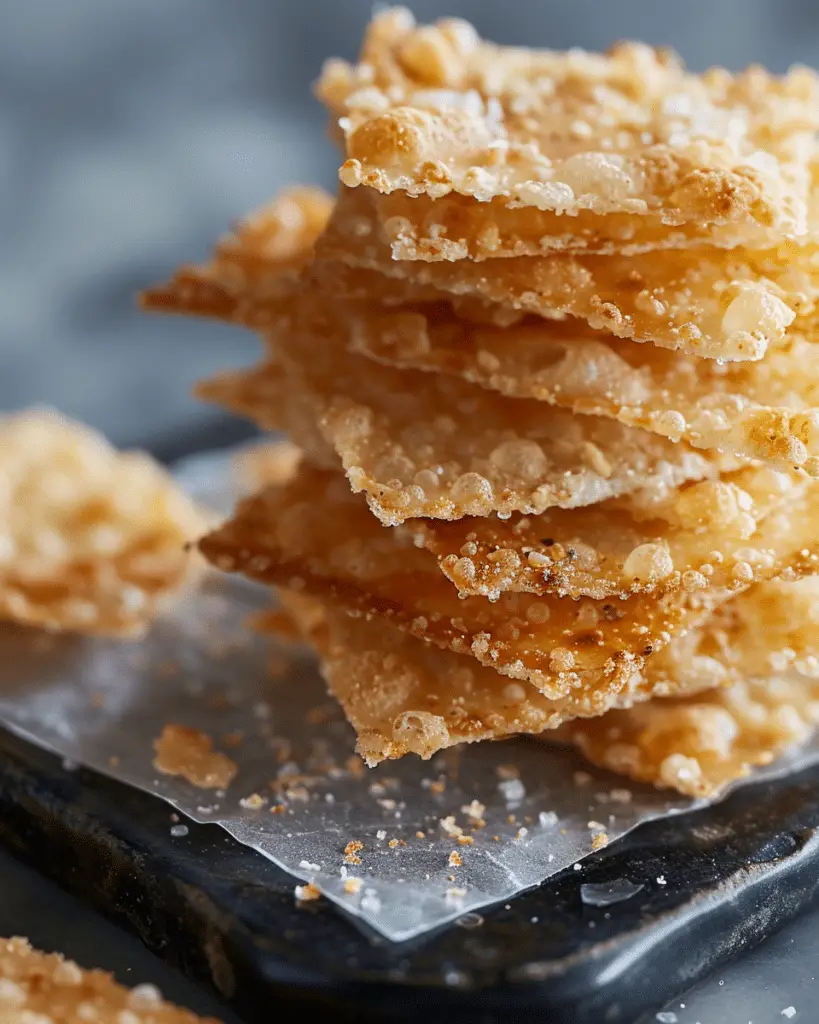 Irresistible Parmesan Crisps for Crunchy Snacking Bliss