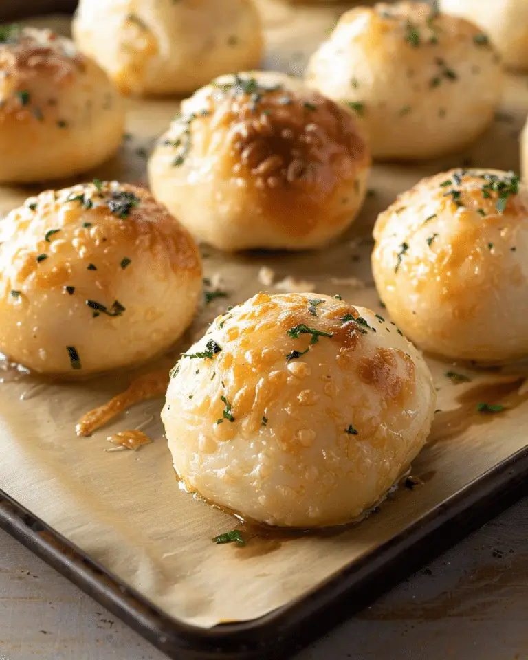 Garlic Cheese Bombs