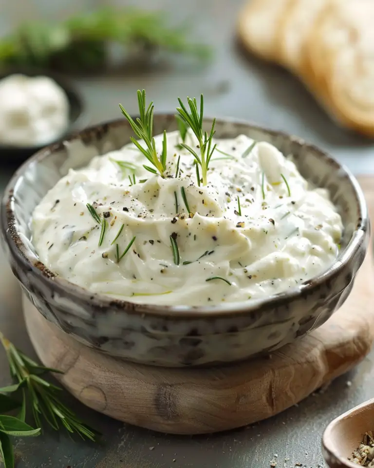 Irresistible Homemade Ranch Dip: Creamy & Zesty Delight