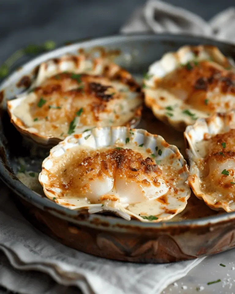 Coquilles Saint‑Jacques