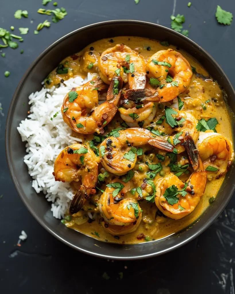 Creamy Coconut Shrimp Curry