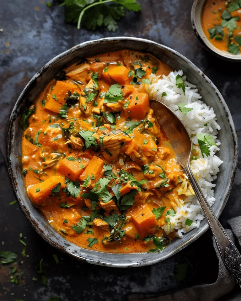 Chicken Sweet Potato Curry