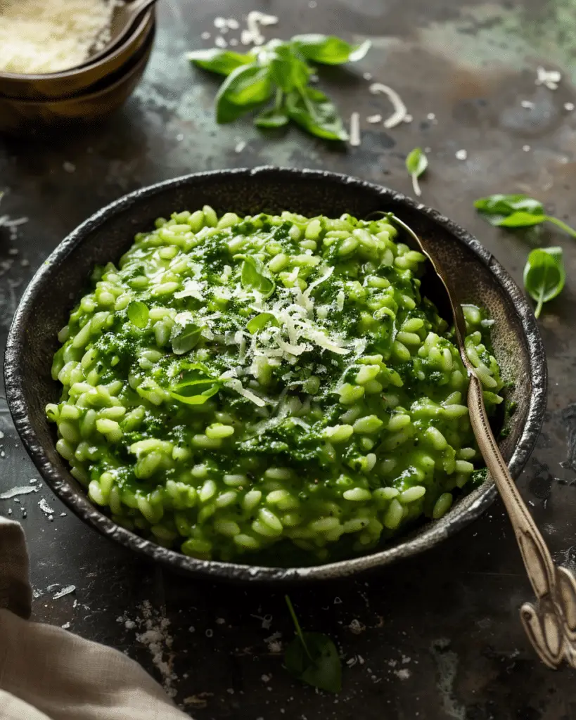 Winter Green Risotto