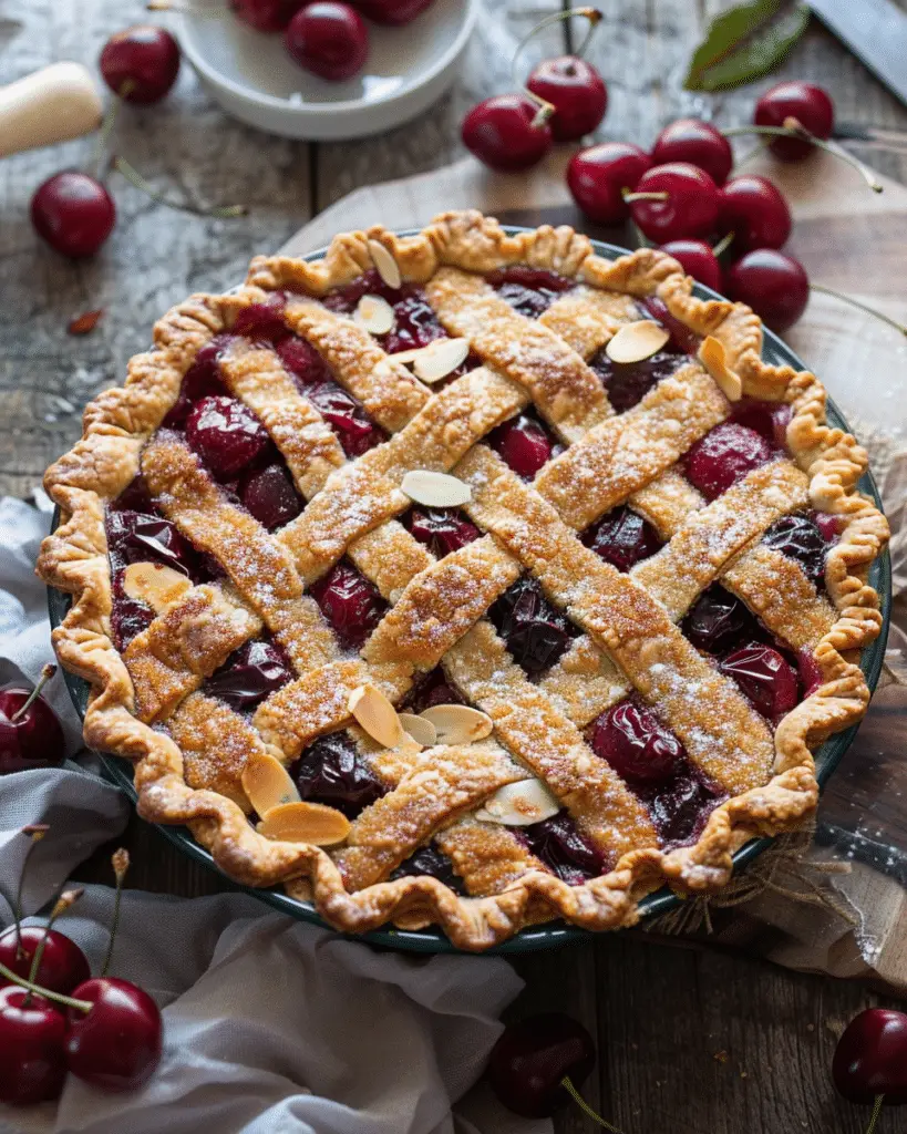 Cherry Almond Pie