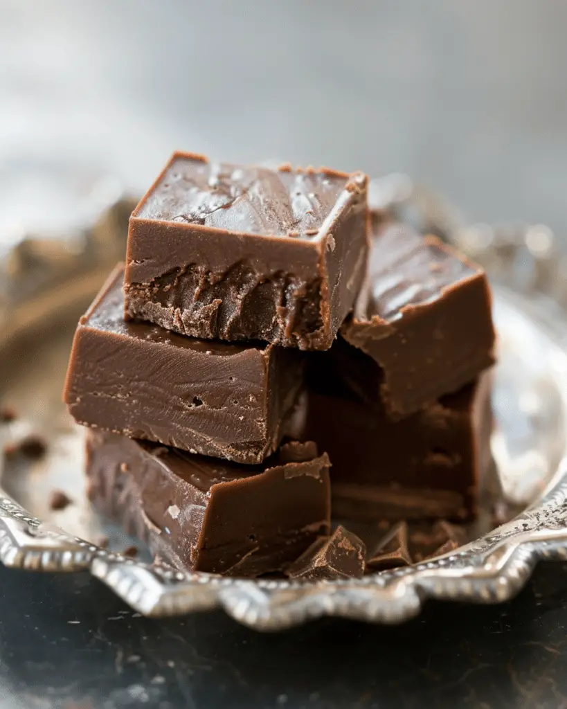 Last Minute Chocolate Fudge Recipe