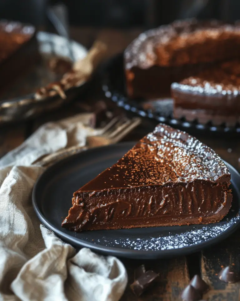 French Chocolate Flan