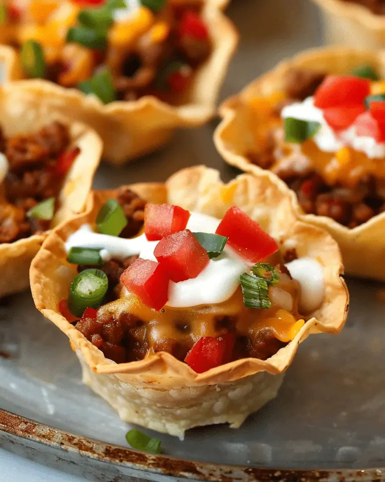 Mini Taco Cups
