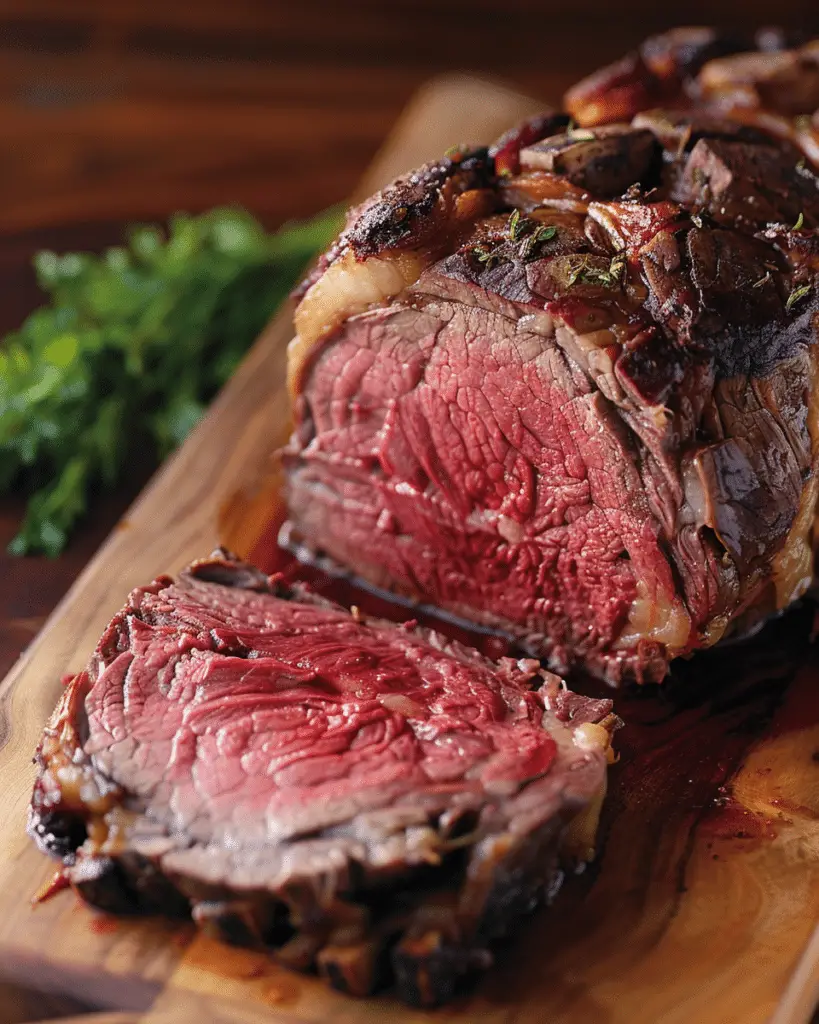 Garlic Peppercorn Crusted Beef Tenderloin