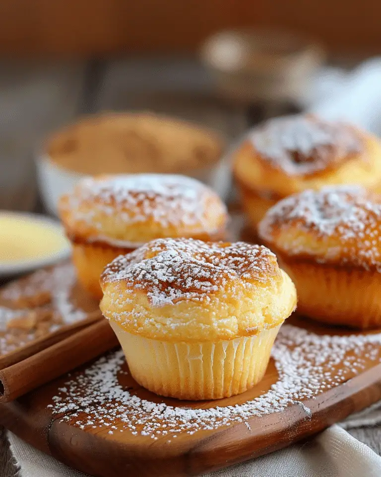 Queijadas (Portuguese Custard Cupcakes)