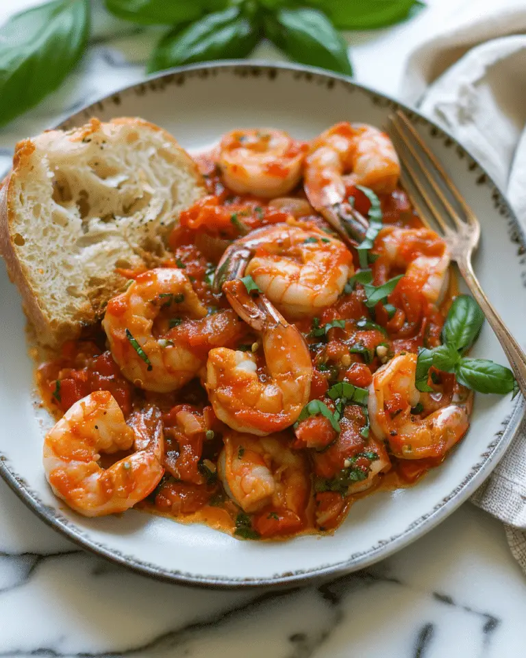 Shrimp in Red Sauce